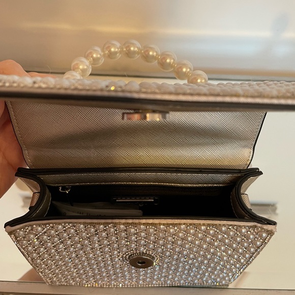 ALDO pearl encrusted bag - Picture 3 of 7